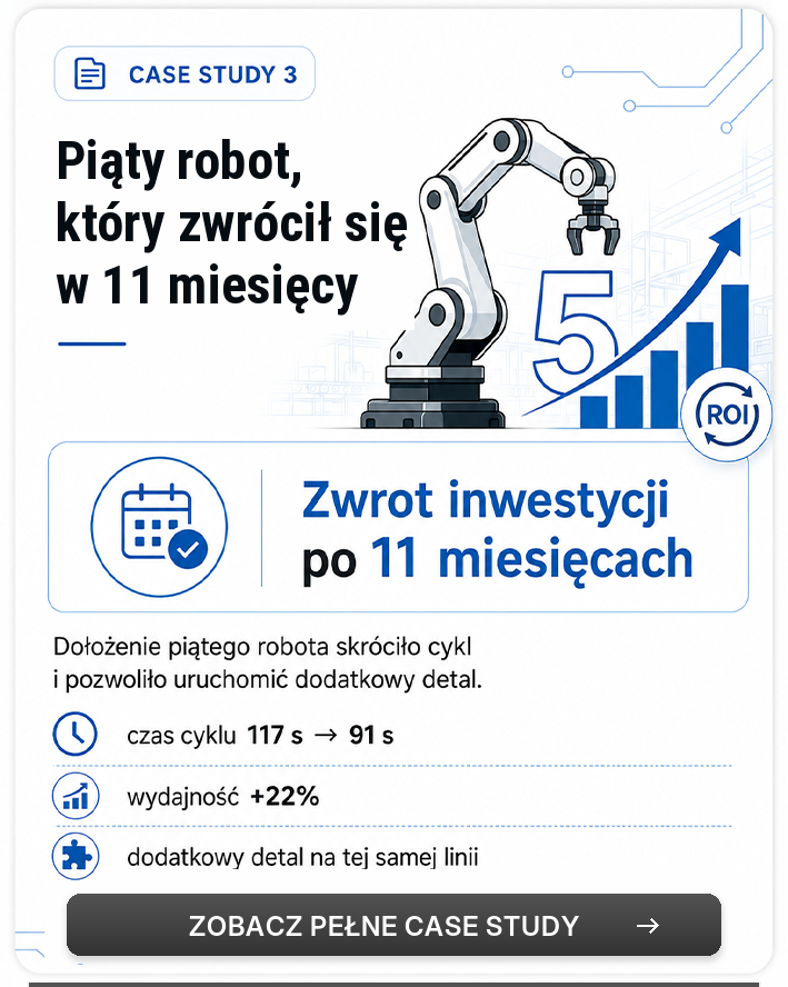 Piąty robot, który zwrócił się w 11 miesięcy